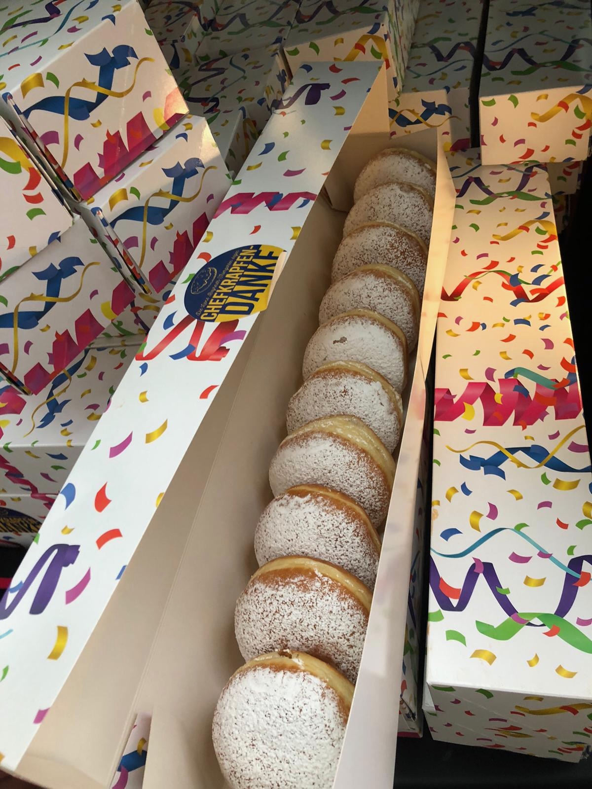Krapfen für den Krapfenschmaus